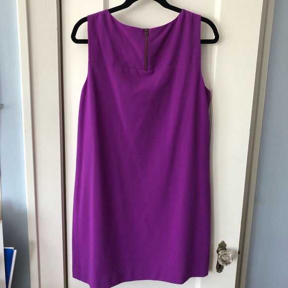 Broadway & Broome Bright Purple Sheath Dress Size L - Picture 9 of 11